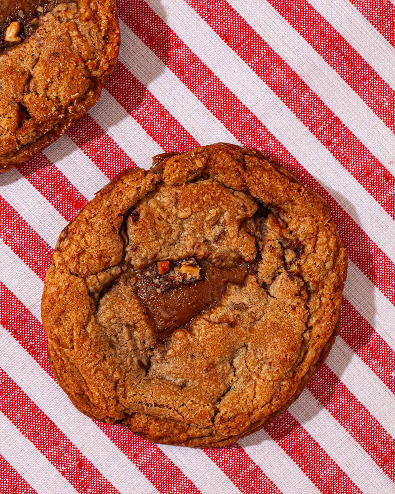 English Toffee with Smoked Sea Salt Cookie