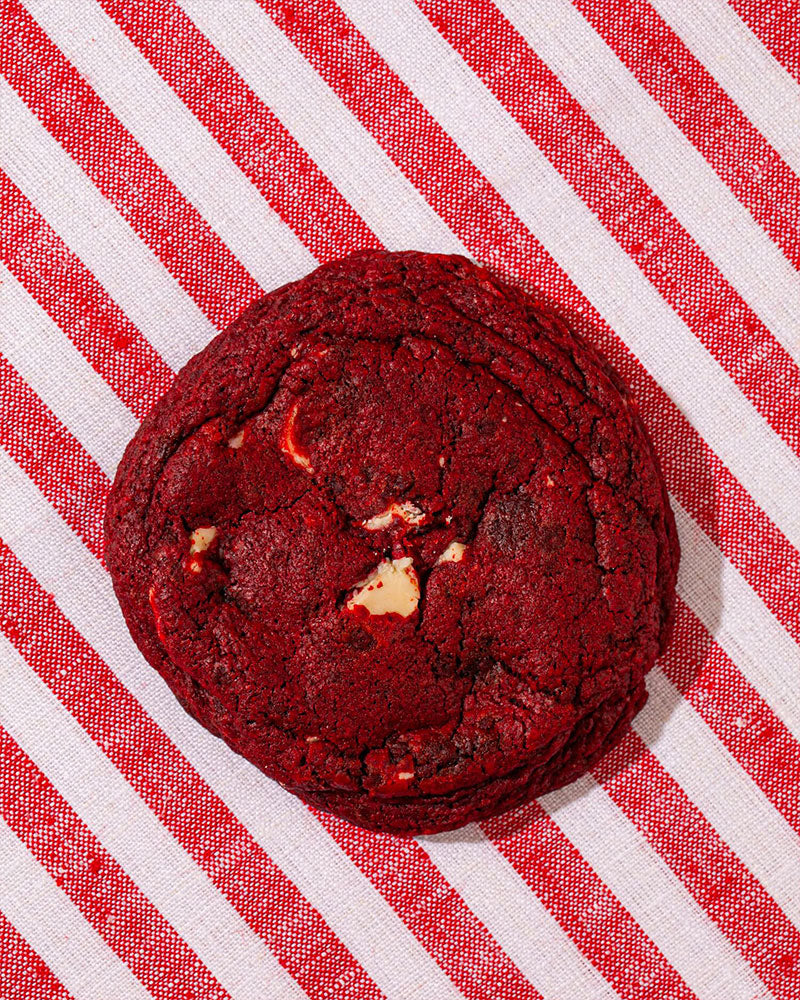 Red Velvet White Chocolate Chunk Cookie