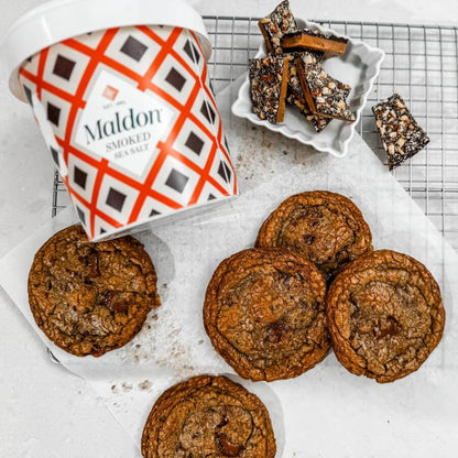 English Toffee with Smoked Sea Salt Cookie